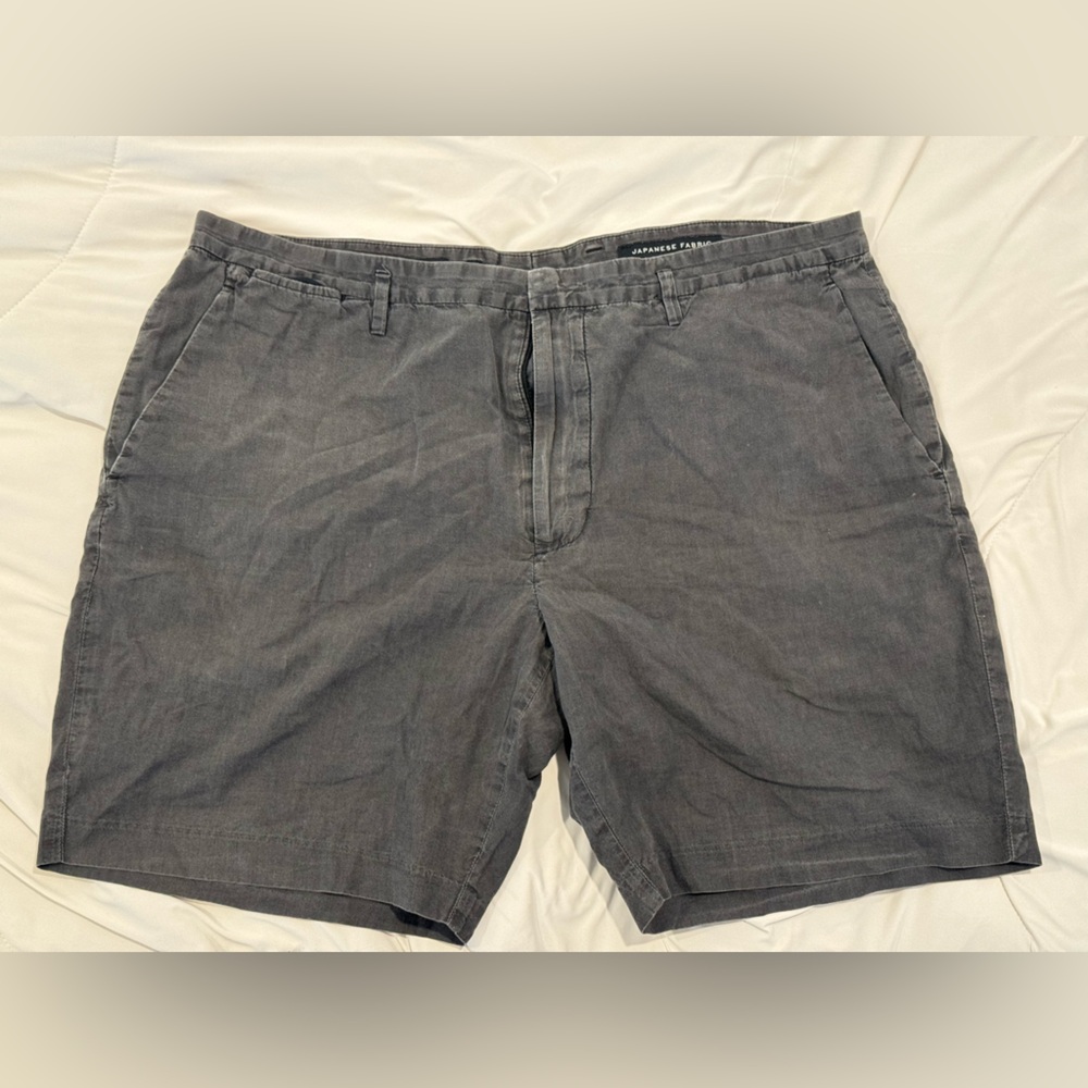 Marc Jacobs Charcoal Flat Front Shorts